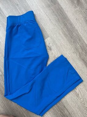 FigsRoyal Blue Women's Livingston wide leg Pants